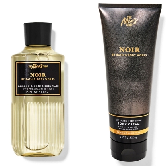 Bath & Body Works Other - Bath & Body Works NOIR Body Cream and Face & Body Wash Bundle FULL SIZE